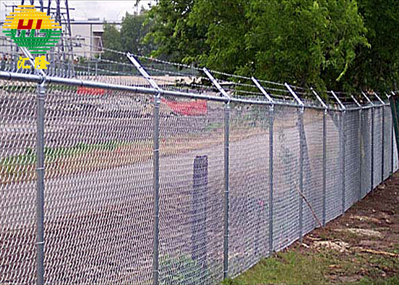 Galvanized Ral Chain Link Wire Fence 1-3/4" X 9 Ga X 10 Ft High 12 Ft High 30 Ft Roll