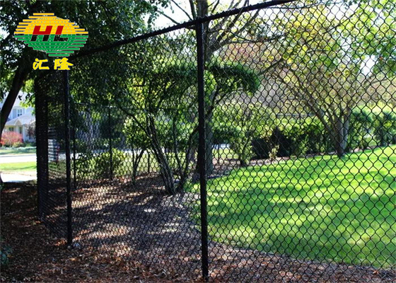 9 Gauge Chain Link Fabric  Galvanized Steel 2″Mesh With 1.2mx25m