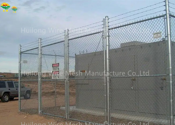 Galvanized Multiple Size Chain Link Wire Fence 5-13 Gauge