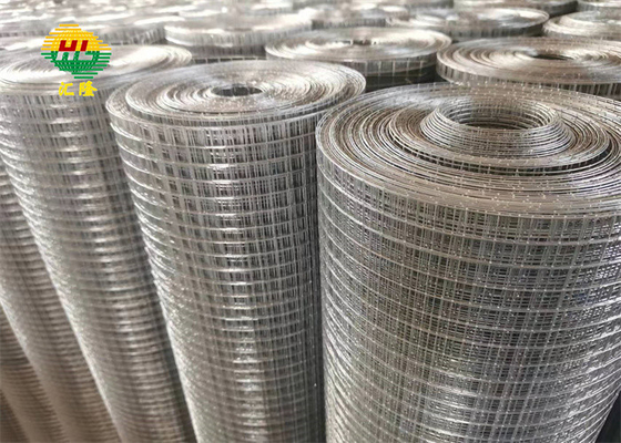 50X50mm Mesh Galvanized Construction Welded Wire Mesh Rolls 19Gauge
