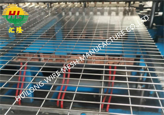 304 Stainless Steel Bright Silver Welded Wire Mesh Panels 5mm Diameter