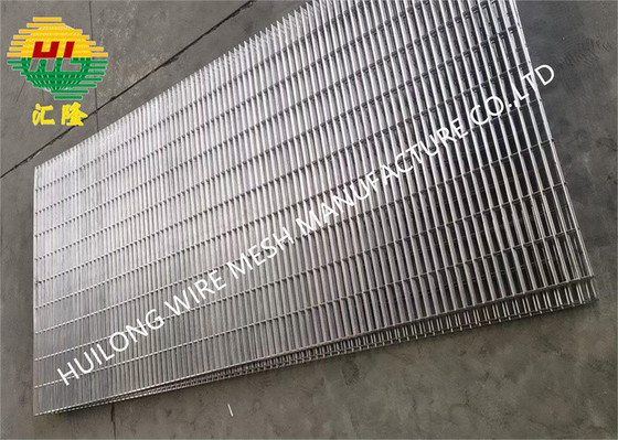 304 Stainless Steel Bright Silver Welded Wire Mesh Panels 5mm Diameter
