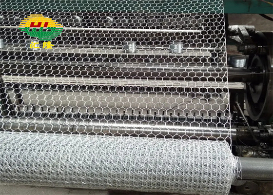Poultry Enclosure Galfan Coated Hexagonal Wire Netting Packing In Roll