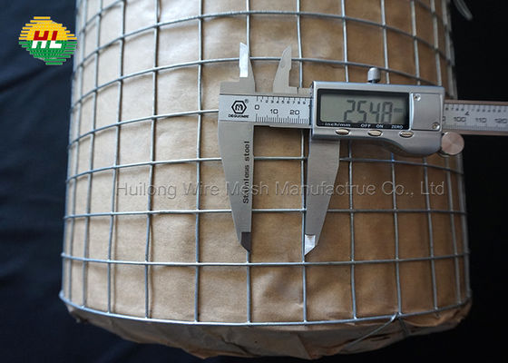 Hot Dip Galvanized 1'' X 1'' Mesh 3ft X 30m 16Gauge Welded Wire Mesh Roll Ideal For High-Grade DIY Cages Animal Mesh