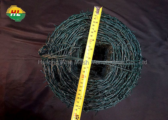 PVC Coated Barbed Galvanized Fencing Wire Roll Mesh Fence (Specialized Manufacturer)