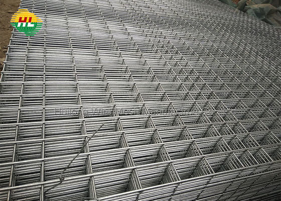 Rectangular Welded Wire Mesh Panels 50x200mm For Concrete Construction Reinforcing