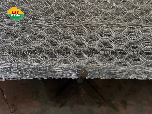 Heavy Galvanized  Gabion 6x8cm 2.2/2.7mm 6x2x0.3m