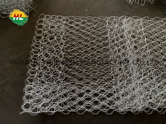 Heavy Galvanized  Gabion 6x8cm 2.2/2.7mm 6x2x0.3m