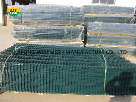 Green Powder Coating 8 Ft Welded Wire Fencing 3d