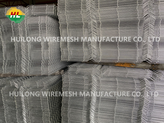 3000mm High V Mesh Wire Fence 2500mm Width Kit Electro Galvanized
