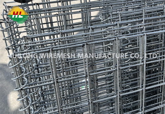 20 Cells Hesco Defensive Barriers Bastion Wall 2.21m Height 1.52m Width 32.5m Length Mil10