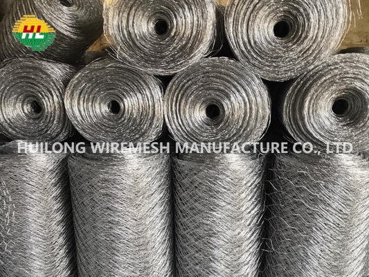 0.9x25x0.7mm Hexagonal Wire Netting For Poultry Fencing Garden Edging