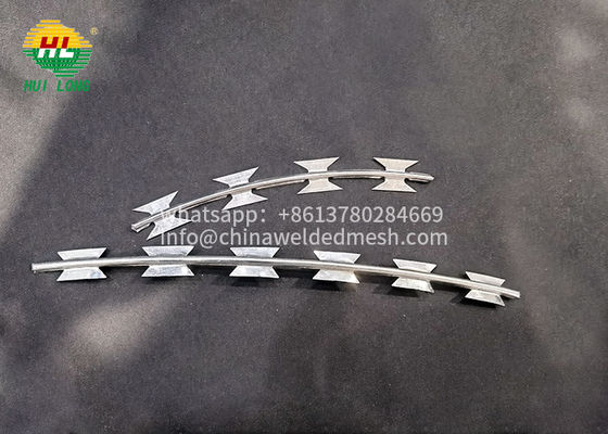 Fil en accordéon de rasoir de ligne droite de diamètre de bobine du style 450mm de ruban pour la protection